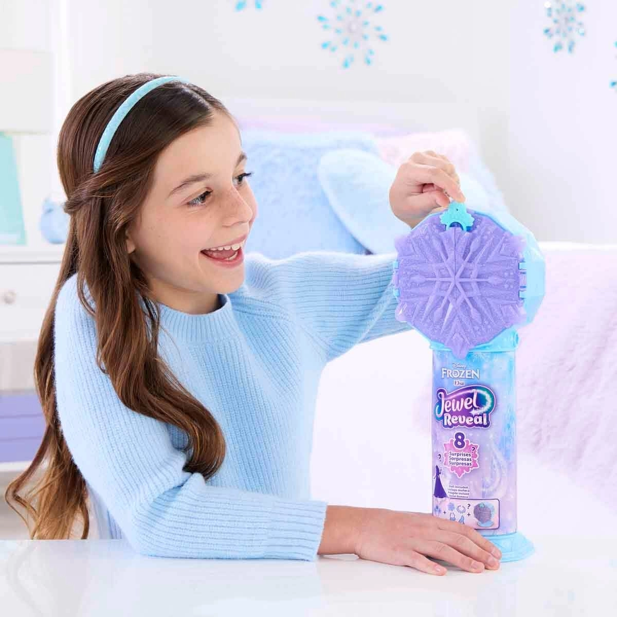 Mattel JJY36 Disney Karlar Ulkesi Sürpriz Takilar - Elsa 
