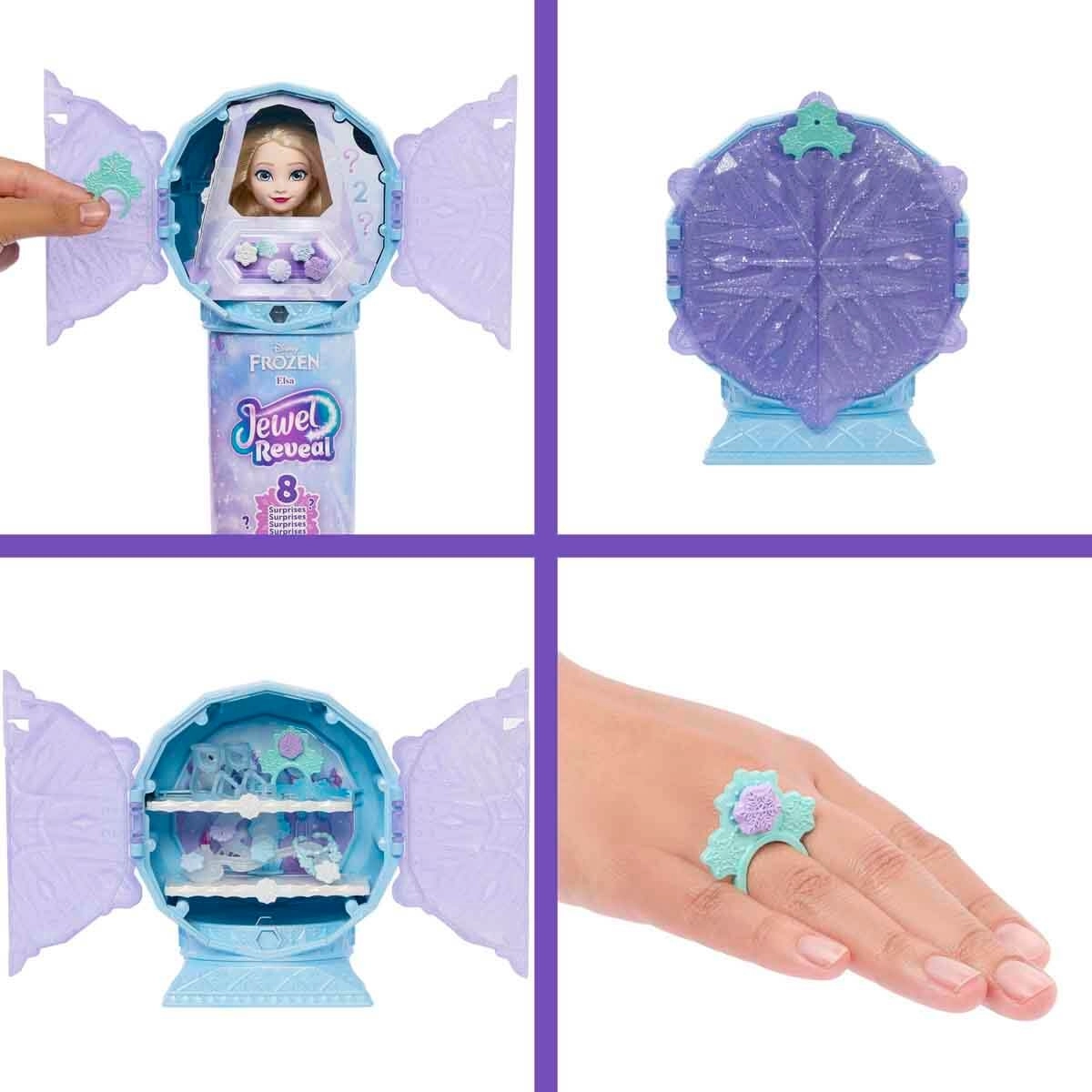 Mattel JJY36 Disney Karlar Ulkesi Sürpriz Takilar - Elsa 