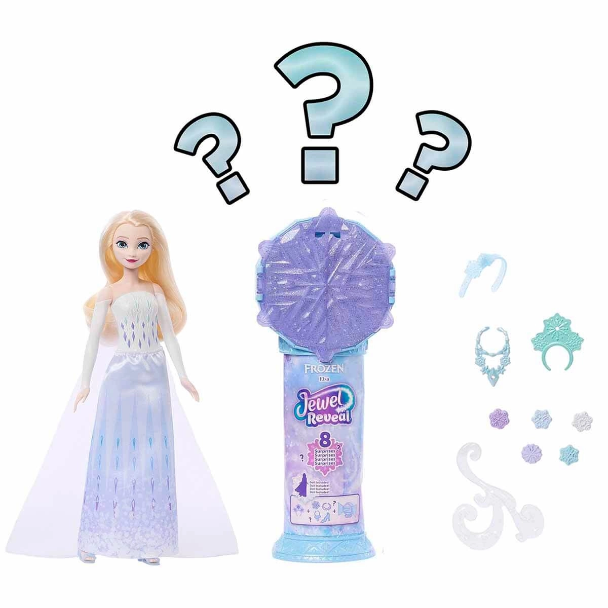 Mattel JJY36 Disney Karlar Ulkesi Sürpriz Takilar - Elsa 