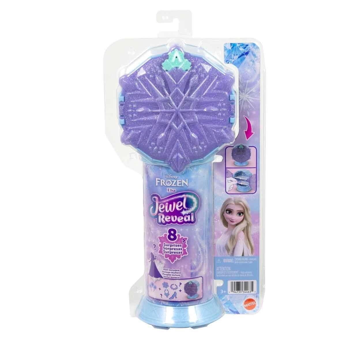 Mattel JJY36 Disney Karlar Ulkesi Sürpriz Takilar - Elsa 