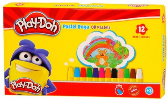 Playdoh PA002 Pastel Boya 12 Renk