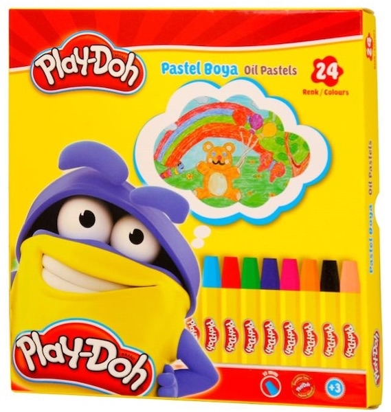 Playdoh PA004 Pastel Boya 24 Renk