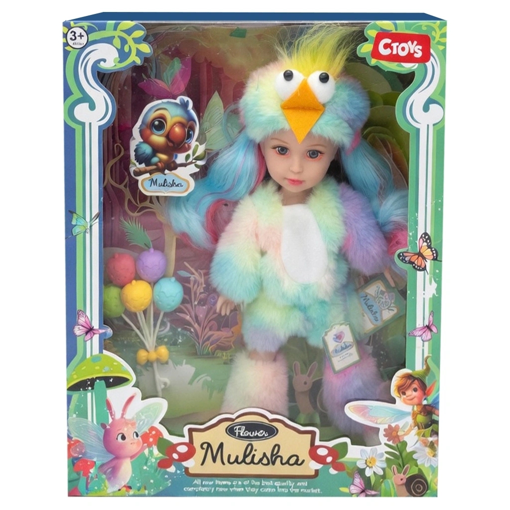 Ctoy QJ183A Kostümlü Oyuncak Bebek Seti 