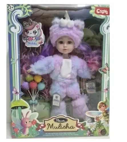 Ctoy QJ183C Kostümlü Oyuncak Bebek Seti 