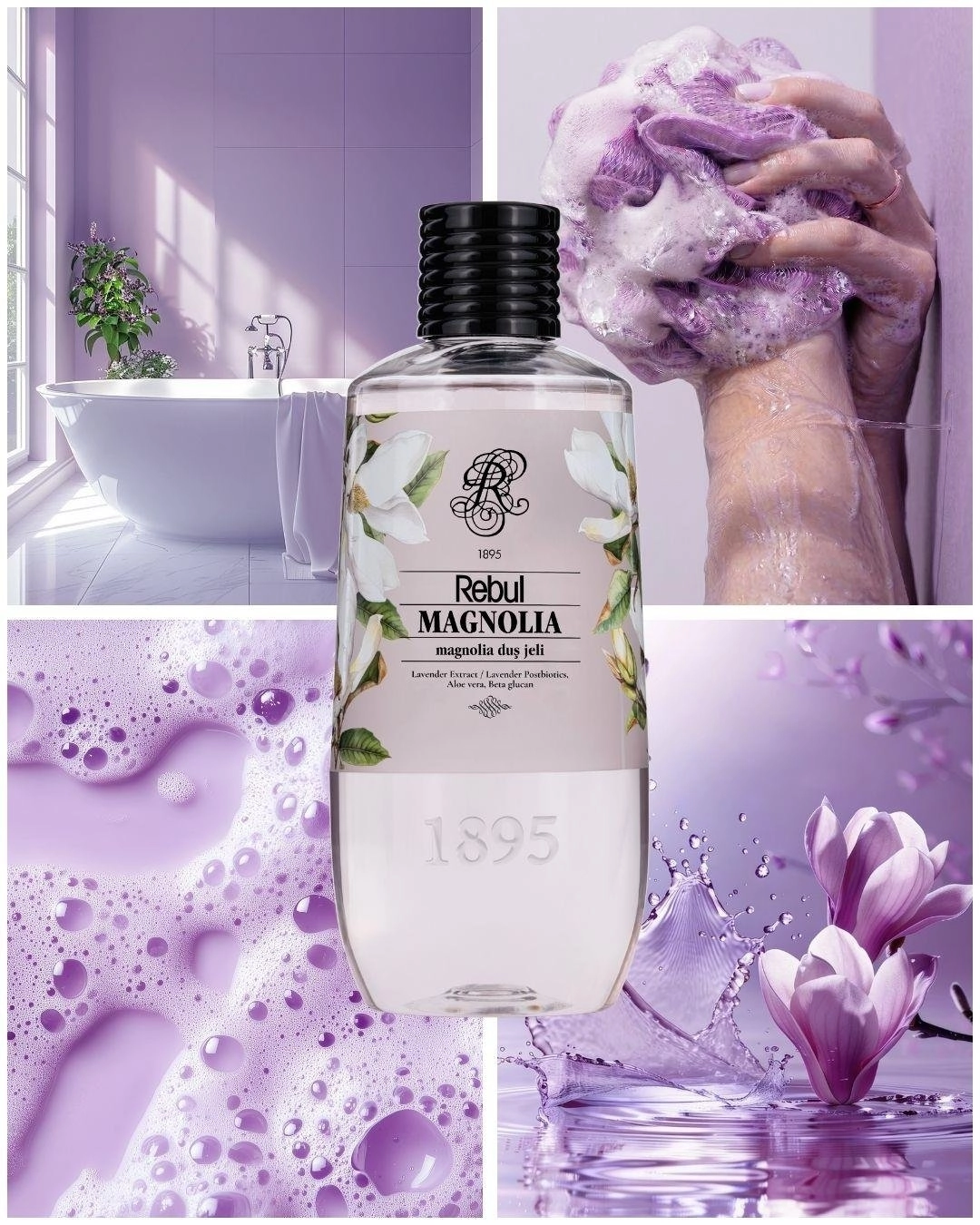 Rebul TM02872 Duş Jeli 500ml Magnolia