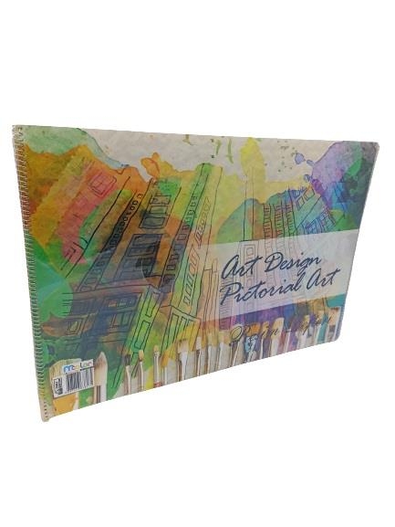 Mcolor Resim Defteri Karton Kapak Spiralli 35x50cm 15 Yaprak