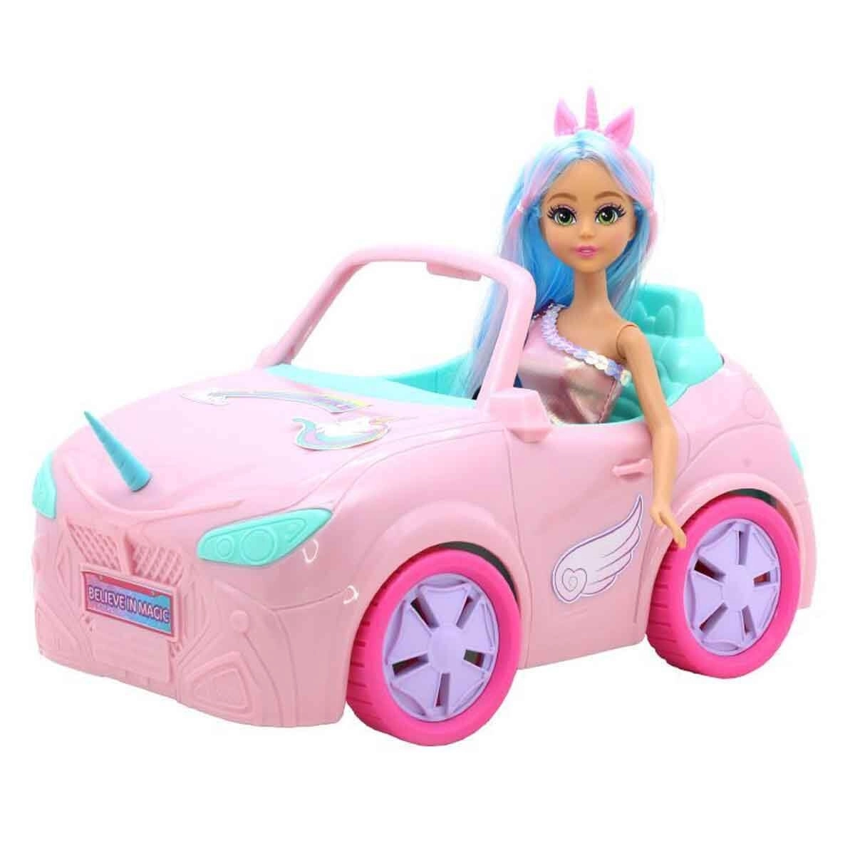 Sunman S00081082 Sun-Fvn-Mnk. Bbk. Set Dreameez Unicorn Bebek ve Arabası