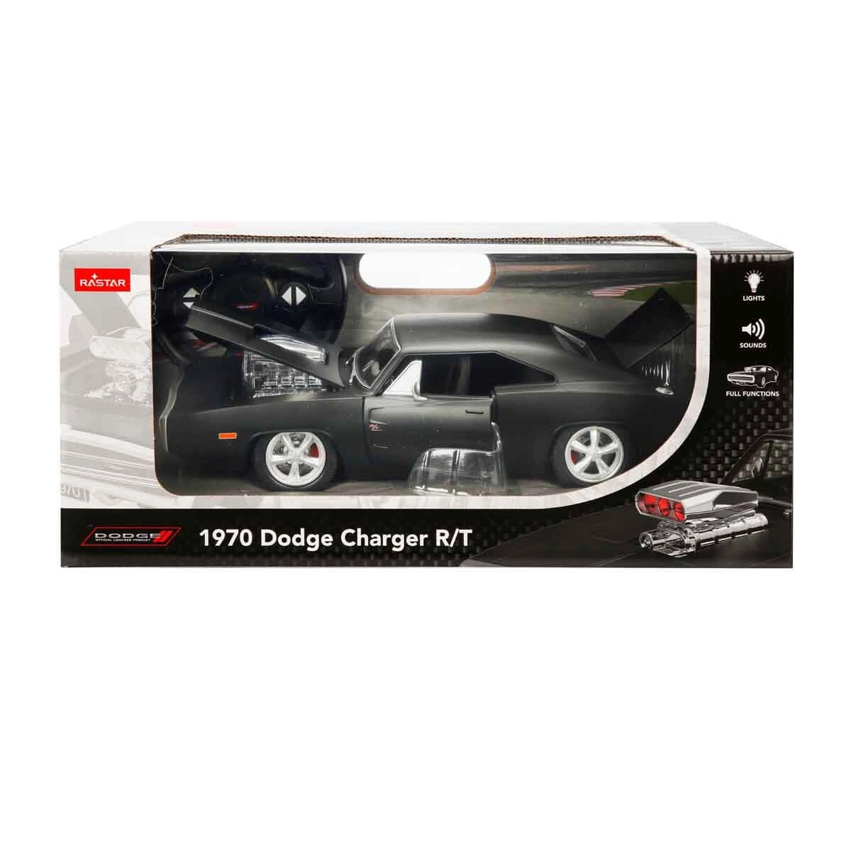 Sunman SUN-S00099010 Sun-Ras-R/C F/F Dodge Charger R/T With Engine Version 2.4Ghz.Syh. 1:16