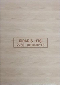 Dilman Sipariş Fişi Otokopili 2x50 2 Nüsha