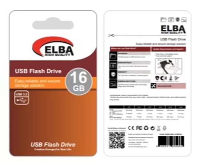 Elba 16GB Plastik 3.2 USB Flash Bellek