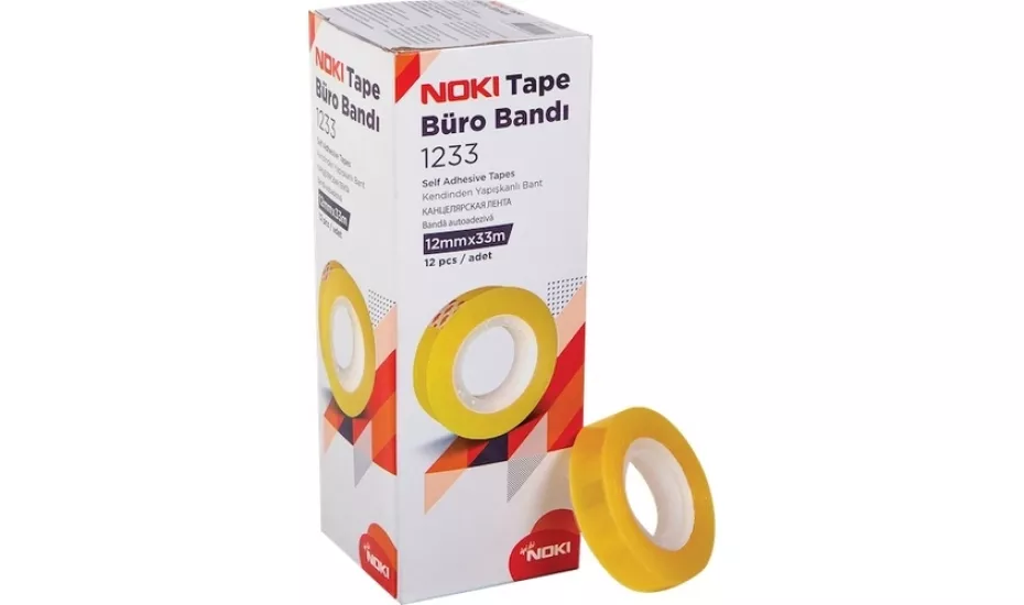 Noki 1233 Büro Bandı 12mmx33m