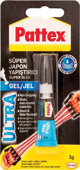 Pattex 1505805 Japon Yapıştırıcı Ultra Gel 3gr