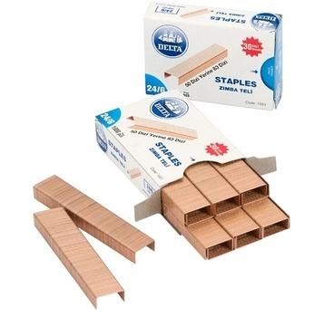 Delta 1551 Zımba Teli 24/6 Sarı 1000li