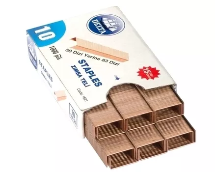 Delta 1622 Zımba Teli No:10 Beyaz 1000li