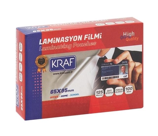 Kraf 2126 Laminasyon Filmi 65X95mm 125mic 100lü