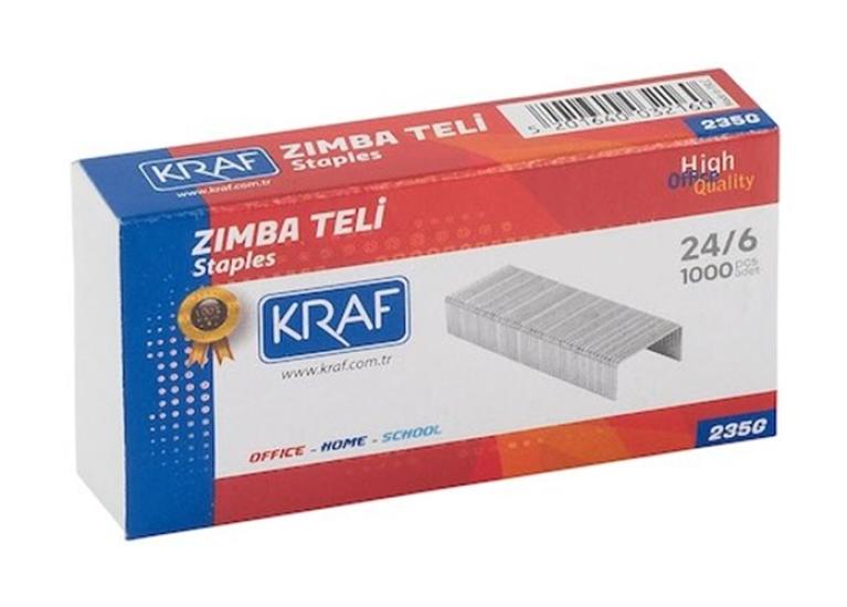 Kraf 235G Zımba Teli 24/6 1000li Kutu