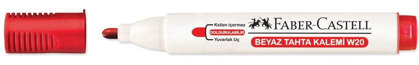 Faber Castell 254010 254021 Tahta Kalemi W20 Kırmızı
