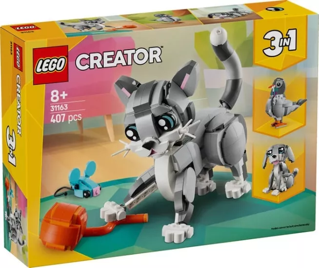 LEGO® Creator 31163 Oyunbaz Kedi