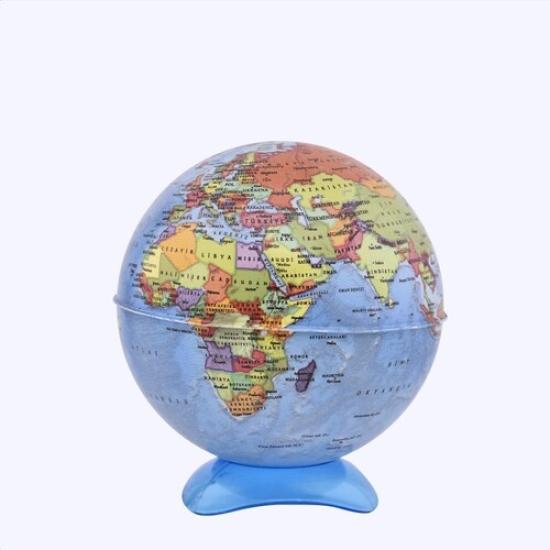 Gürbüz 42104 10cm KK Globe Kalemtraş Siyasi Küre
