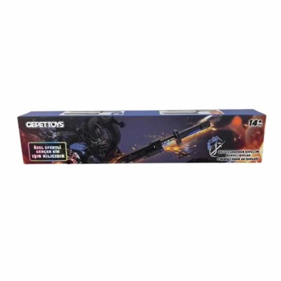 Gepettoys 456-38M Kıvılcım Çıkaran Farklı Renklerde Led Işın Kılıcı 44cm 