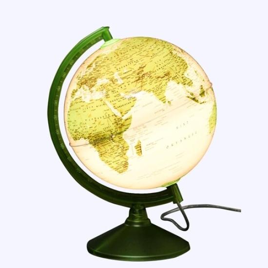 Gürbüz 46253 26cm KK Globe Green Küre Işıklı