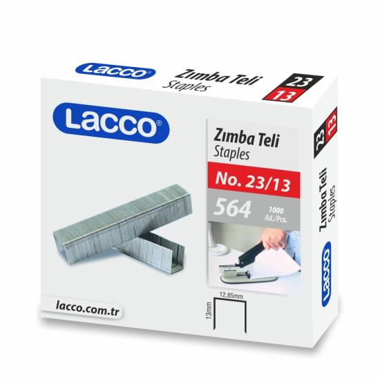 Lacco 564 Zımba Teli 23/13 100 Sayfa 1000li Kutu