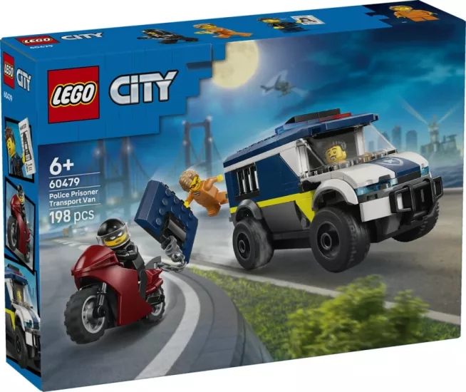 Lego City 60479 Polis Mahkum Nakliye Aracı 