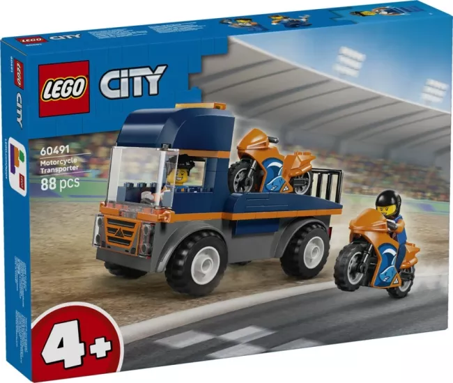 LEGO® City 60491 Motosiklet Taşıyıcı