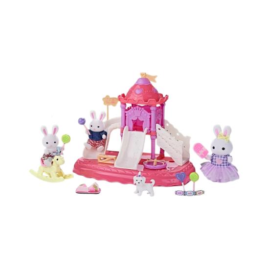 Mega 6656 Bay Dreamy Kaydıraklı Tavşan Aile Parkı