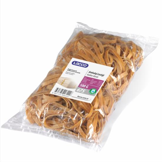 Lacco 675 Ambalaj Lastiği %100 Kauçuk Geniş 500gr