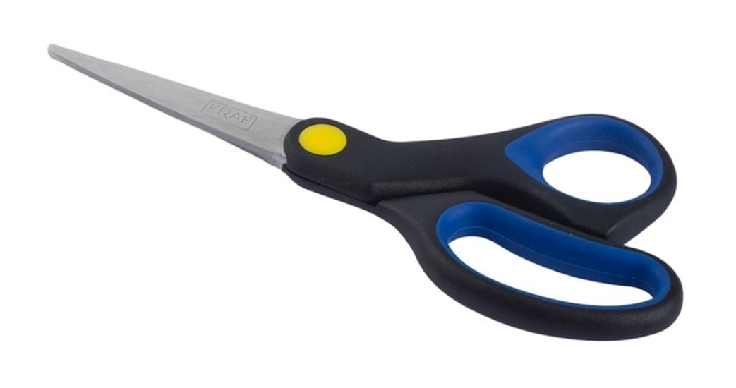 Kraf 714G Makas Kauçuk Saplı 17cm