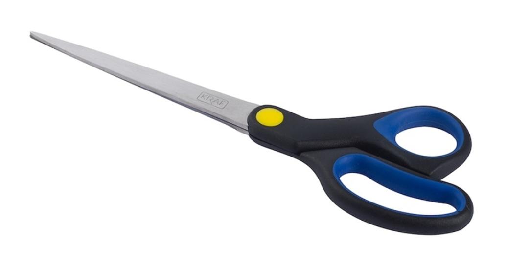 Kraf 716G Makas Kauçuk Saplı 21cm