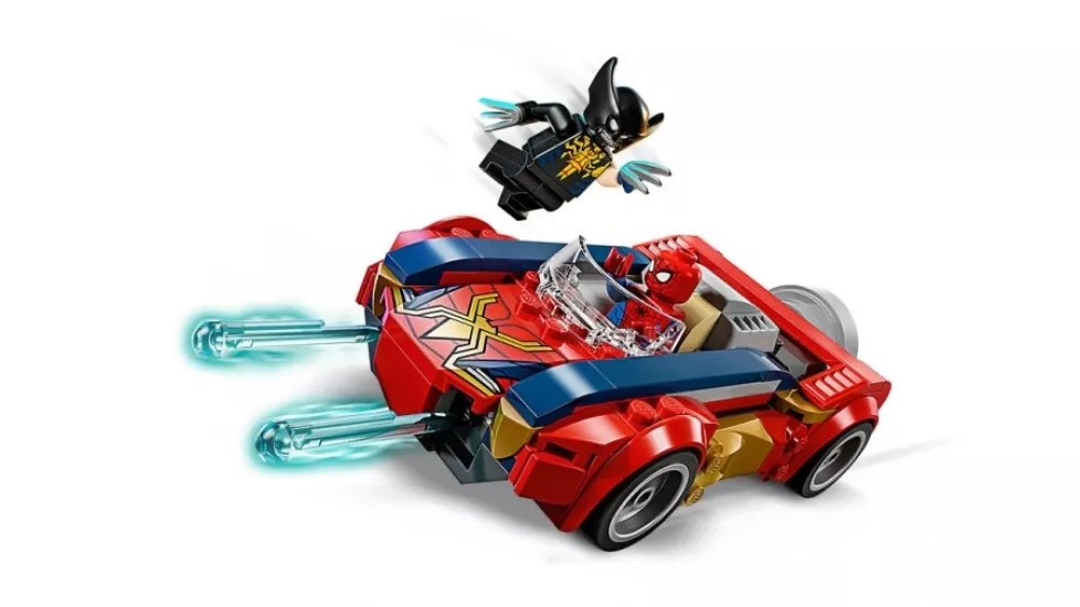Lego 76336 Marvel Örümcek Adam Arabası Vs Venom Wolverine 