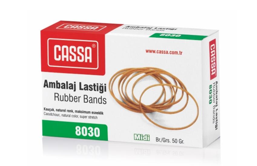 Cassa 8030 Kauçuk Paket Lastiği 50gr Midi