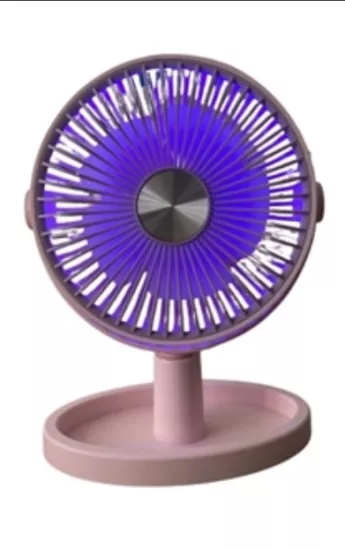 Fanix FNX-8096 Fan Masaüstü Şarjlı Işıklı ve Kademeli 