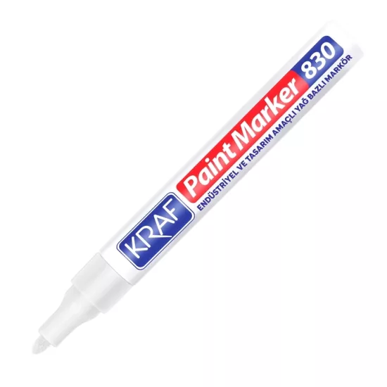Kraf 830 Paint Markör Beyaz