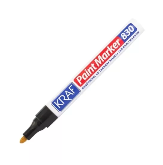 Kraf 830 Paint Markör Siyah