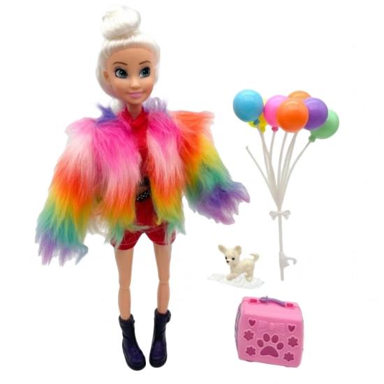 Ctoy 8671-12 Moda Aksesuarlı Oyuncak Bebek 11.5inç