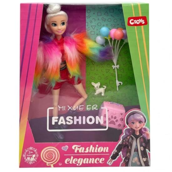 Ctoy 8671-12 Moda Aksesuarlı Oyuncak Bebek 11.5inç