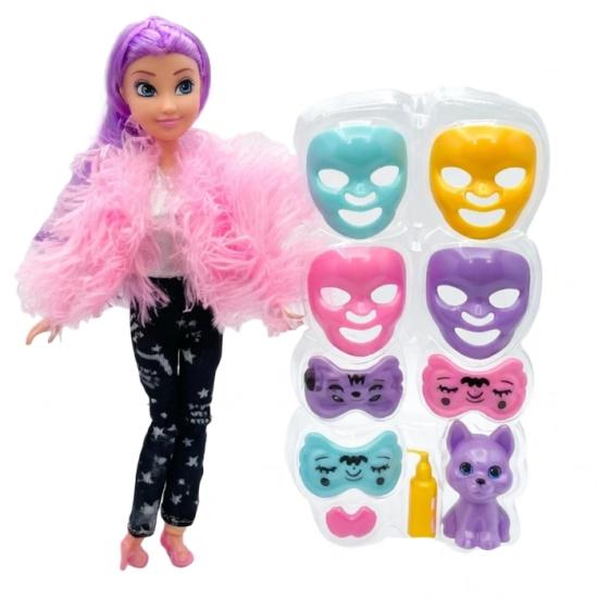Ctoy 8671-13 Moda Aksesuarlı Oyuncak Bebek 11.5inç 