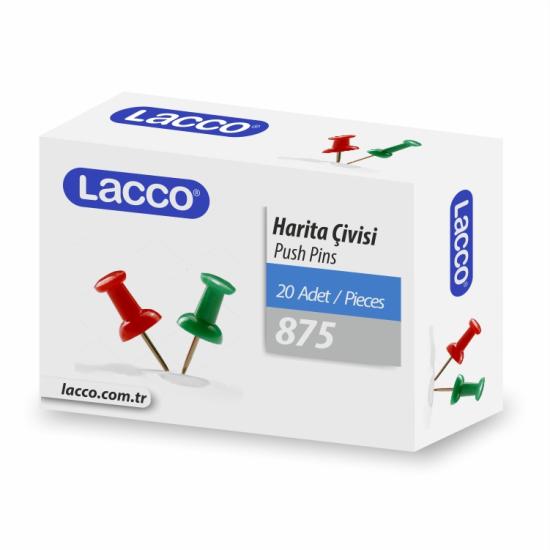 Lacco 875 Harita Çivisi 20li Kutu