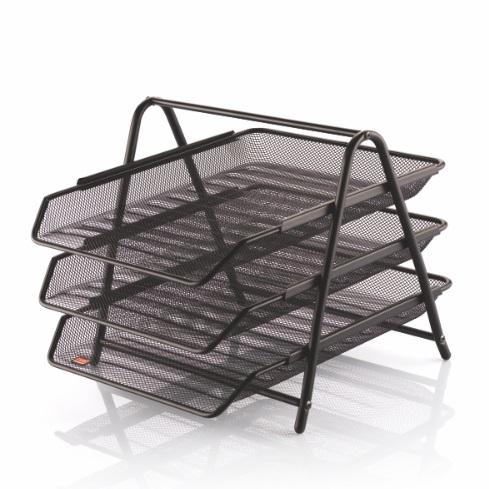 Cassa 8933 File Evrak Rafı Seti Üçlü Siyah