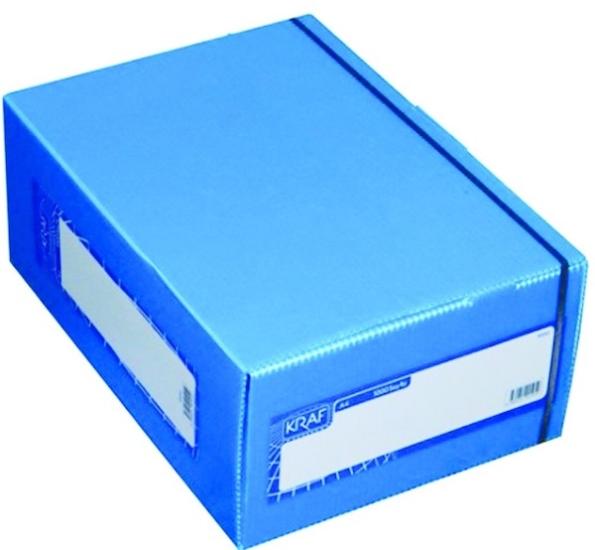 Kraf 900G Numaralı Form Kutusu A4 1000 Sayfa Mavi
