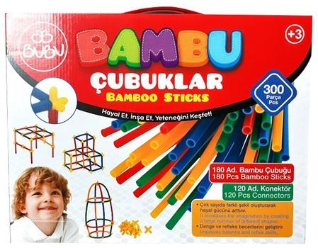 Bu-Bu BC0001 Bambu Çubuklar 300lü