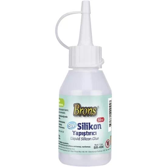 Brons BR-404 Yapıştırıcı Sıvı Silikon 50ml