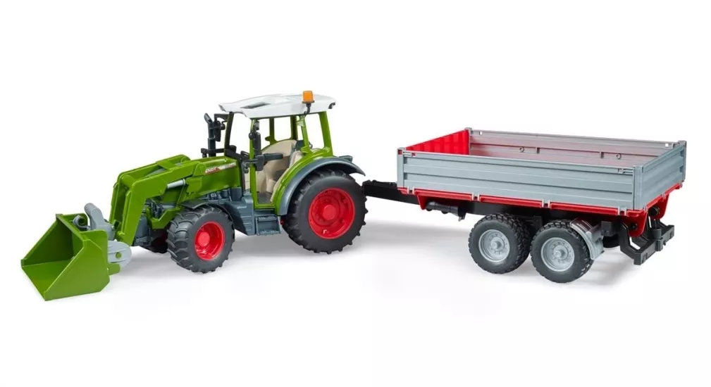 Bruder BR02182 Fendt Vario 211 Kepçeli Traktör & Römork