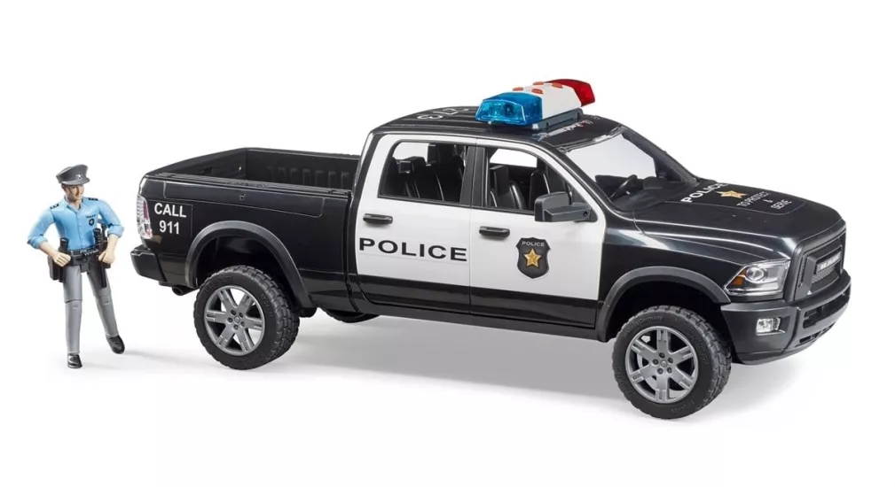 Bruder BR02505 RAM 2500 Polis Araci Ve Memur
