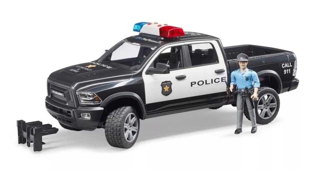 Bruder BR02505 RAM 2500 Polis Araci Ve Memur