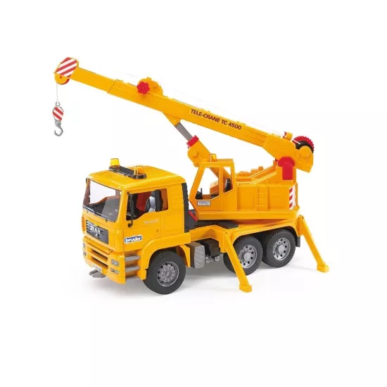 Bruder BR02754 Man Vinçli Kamyon (Sarı)