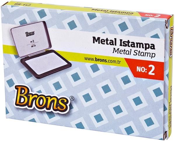 Brons BR-142 Istampa No:2 8x11cm Metal